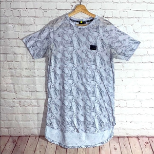 Criminal Damage t-shirt dress/Tunic‎ tie dye